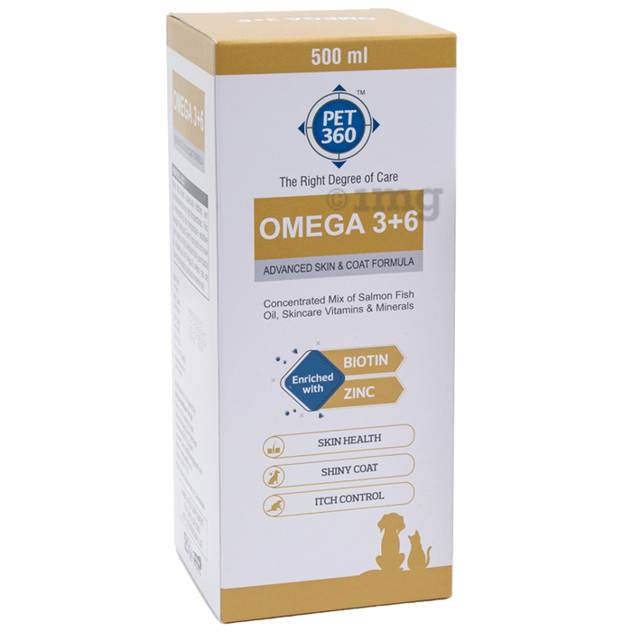 Pet 360 Omega 3+6 Advanced Skin & Coat Formula