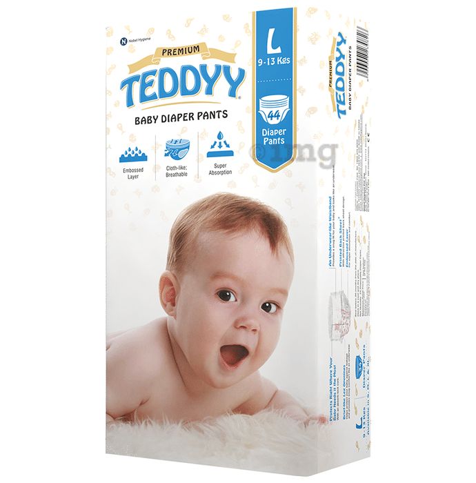 Teddyy Premium Baby Diaper Pants Large