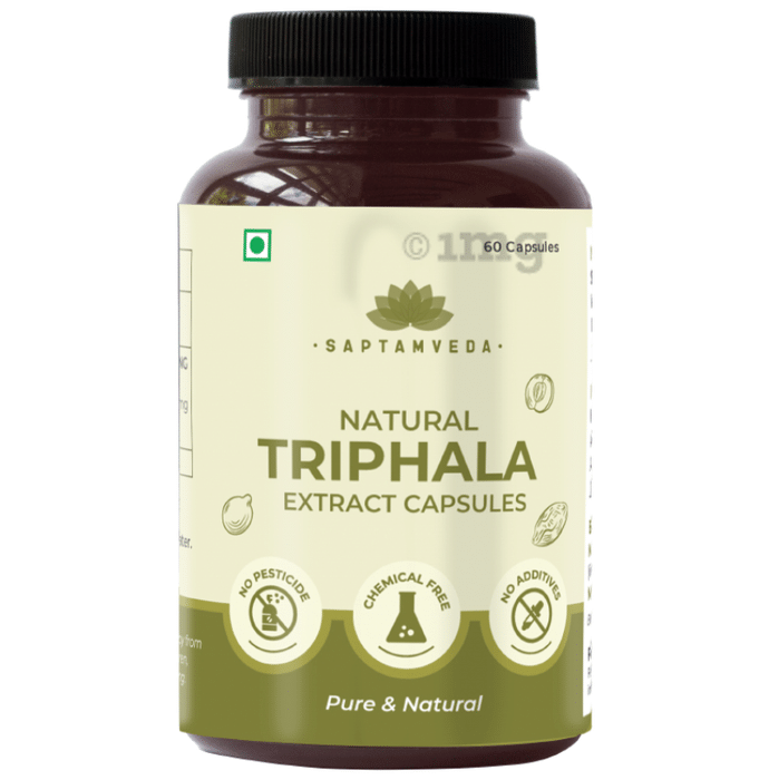 Saptamveda Natural Triphala Extract Capsule