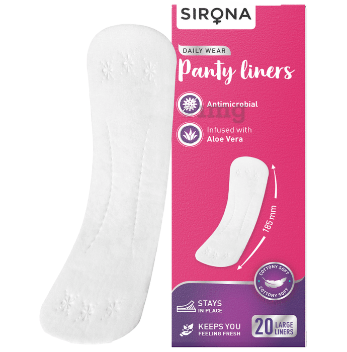 Sirona Daily Wear Panty Liners Large