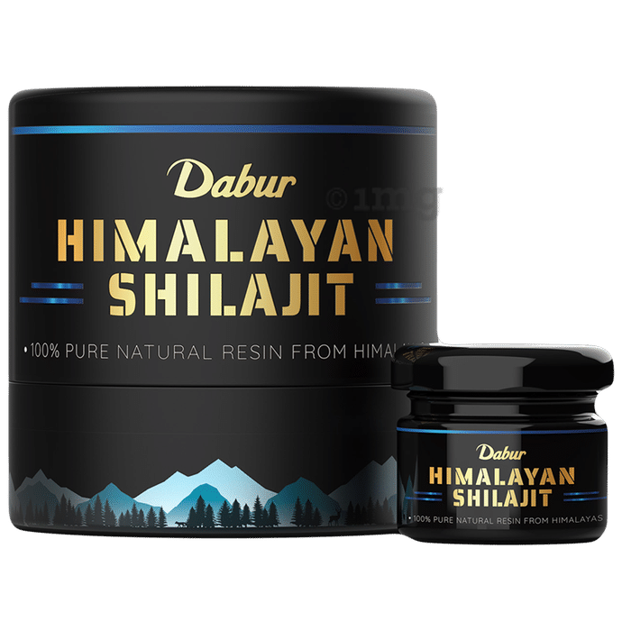 Dabur Himalayan Shilajit Resin |100% Pure Natural Shilajeet |Boosts Stamina, Vitality & Immunity