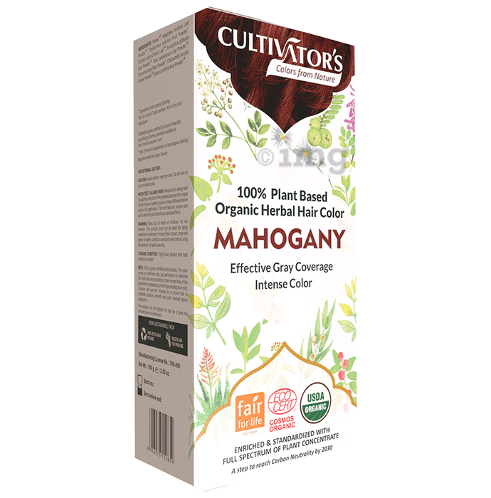 Cultivator's Organic Herbal Hair Color Mahogany
