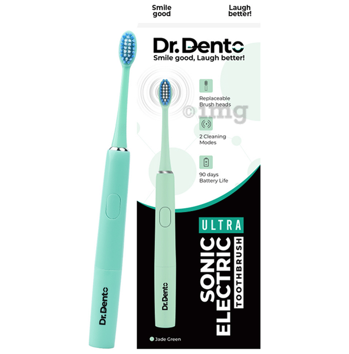 Dr. Dento Ultra Series Sonic Electric Toothbrush Jade Green