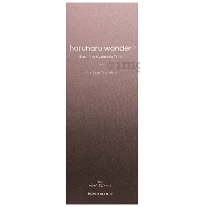Haruharu Wonder Black Rose Hyaluronic Toner