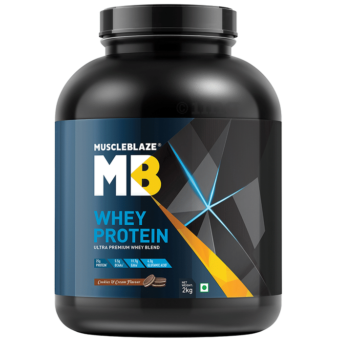 MuscleBlaze MB Whey Protein Cookies & Cream