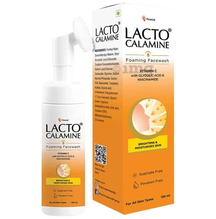 Lacto Calamine Vitamin C Foaming Face Wash