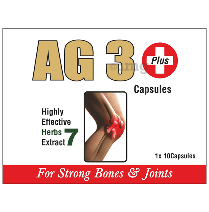 Dr. Veda's AG 3 Plus Capsule for Strong Bones & Joints