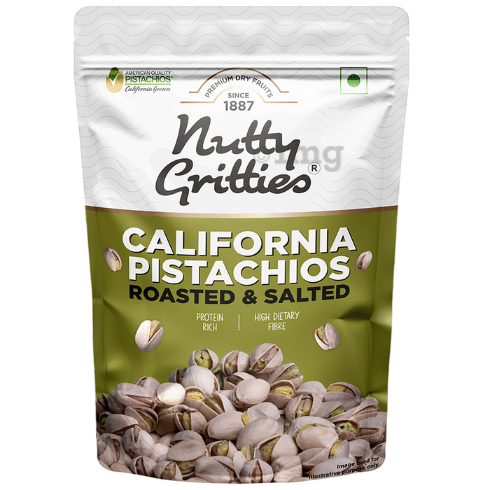 Nutty Gritties Roasted Pistachios Lightly Salted