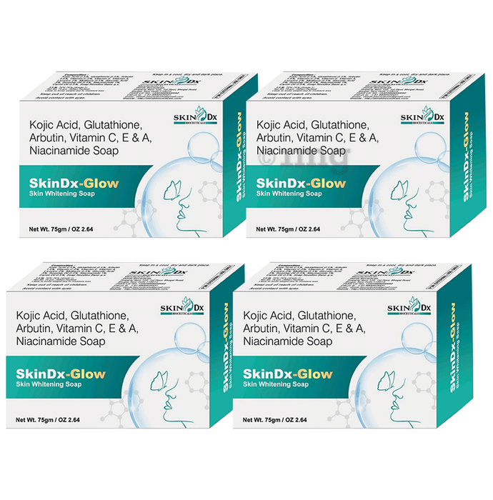SkinDx-Glow Soap (75gm Each)