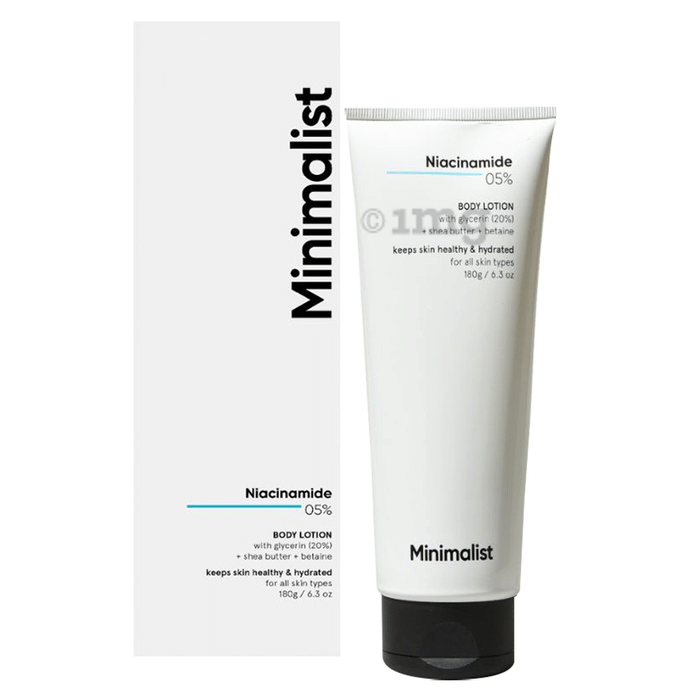 Minimalist 5% Niacinamide Body Lotion | Hydrates Skin