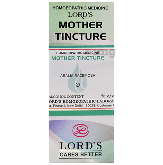 Lord's Aralia Racemosa Mother Tincture Q