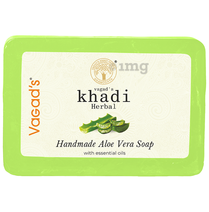 Vagad's Khadi Herbal Handmade Soap Aloe Vera Soap