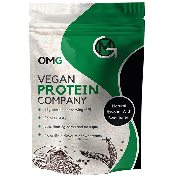 OMG Vegan Protein Company Powder Belgian Chocolate