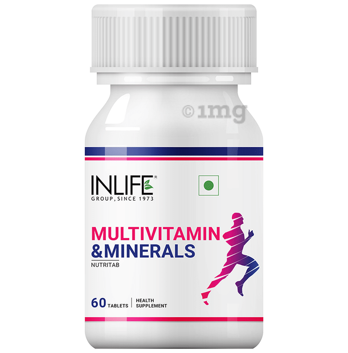 Inlife Multivitamin and Minerals Supplement | For Immunity & Performance | Men & Women Tablet