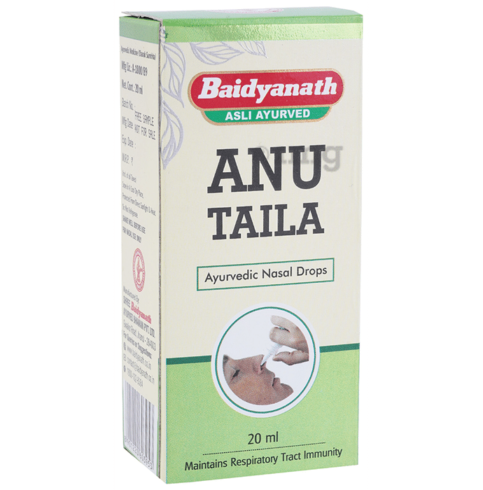 Baidyanath (Jhansi) Anu Taila Ayurvedic Nasal Drop