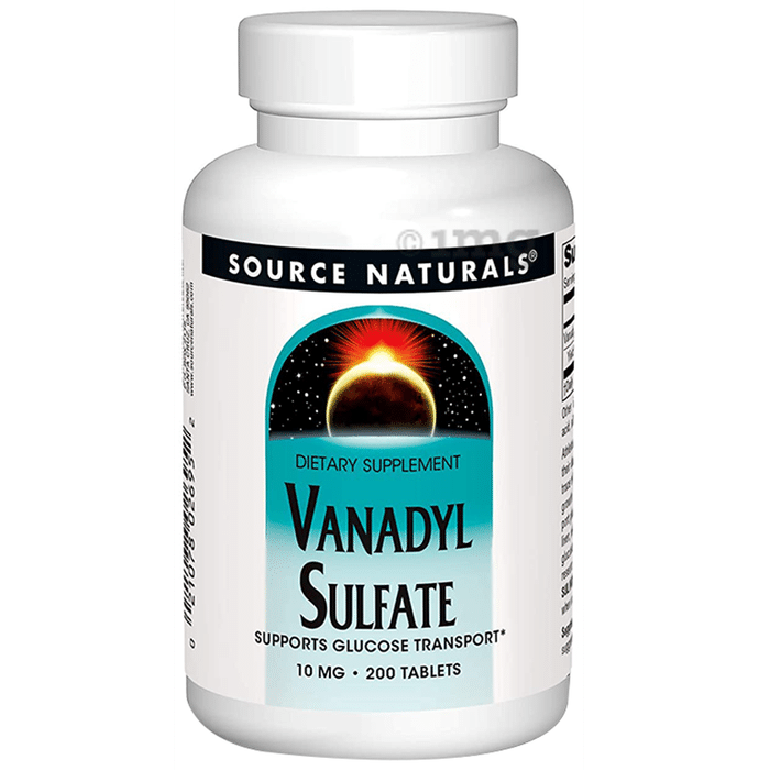 Source Naturals Vanadyl Sulfate 10mg Tablet