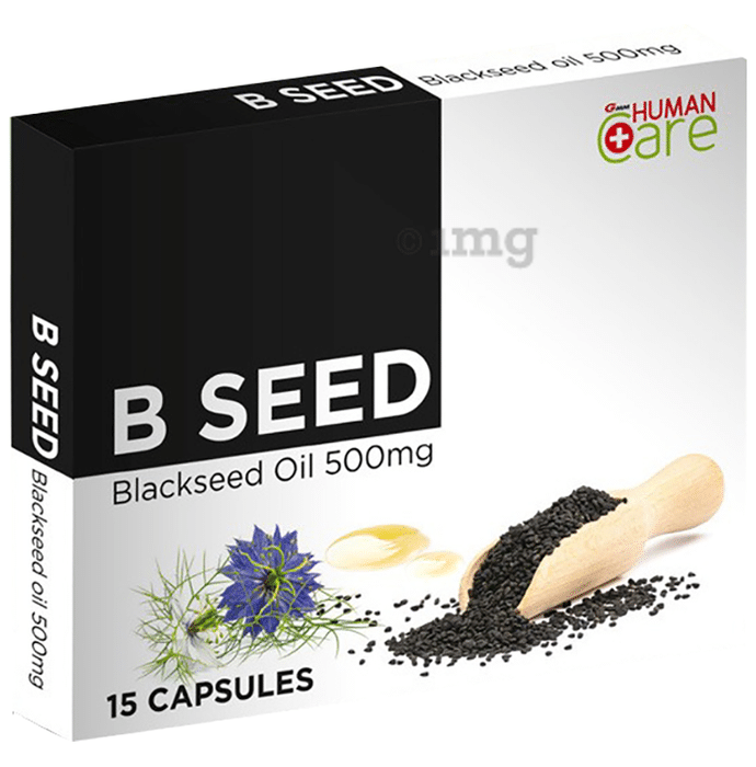 B Seed Blackseed Oil 500mg Capsule