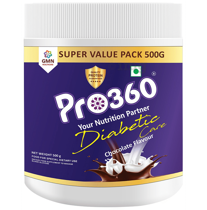Pro360 Diabetic Care Protein | Flavour Powder Chocolate