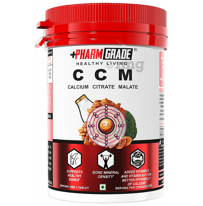 Pharmgrade CCM Calcium Citrate Malate Tablet