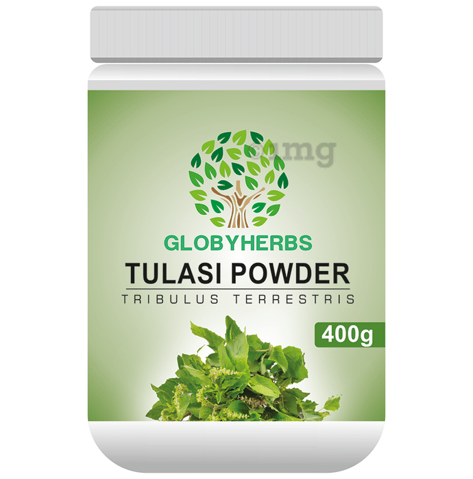 Globyherbs Tulasi (Tribulus Terrestris) Powder