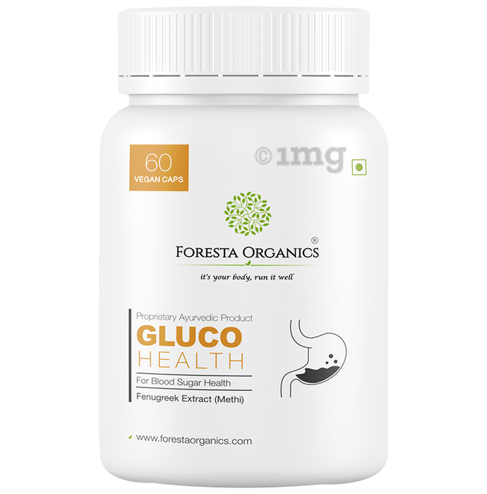 Foresta Organics Gluco Health Vegan Capsule