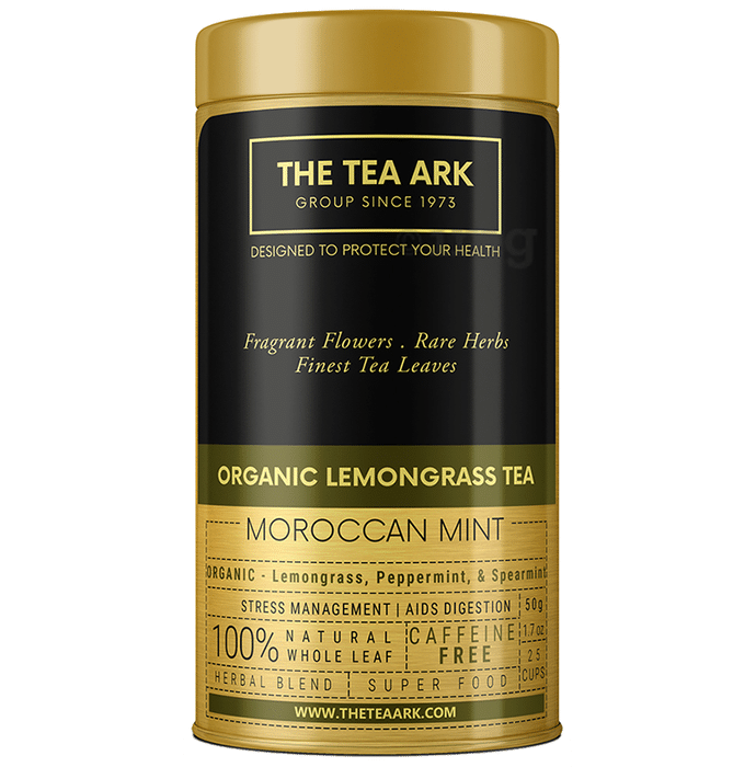 The Tea Ark Organic Lemongrass Tea with Moroccan Mint