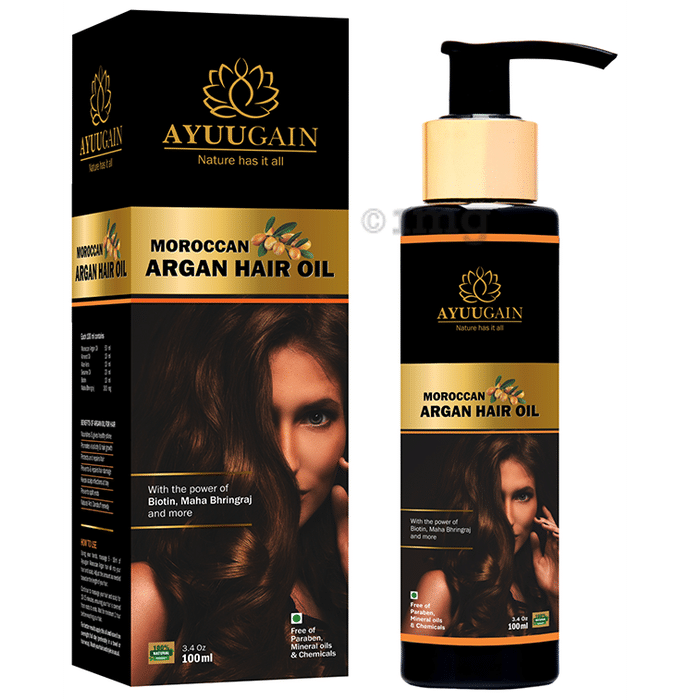 Ayuugain Moroccan Argan Hair Oil