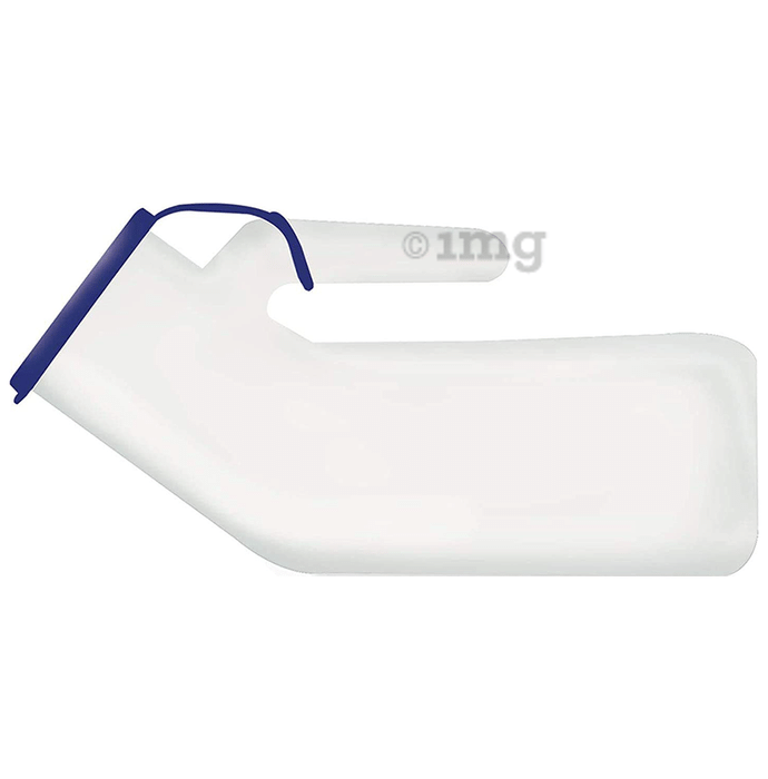 Fidelis Healthcare Portable & Safe Plastic Urine Collector Pot with Cap 1000ml