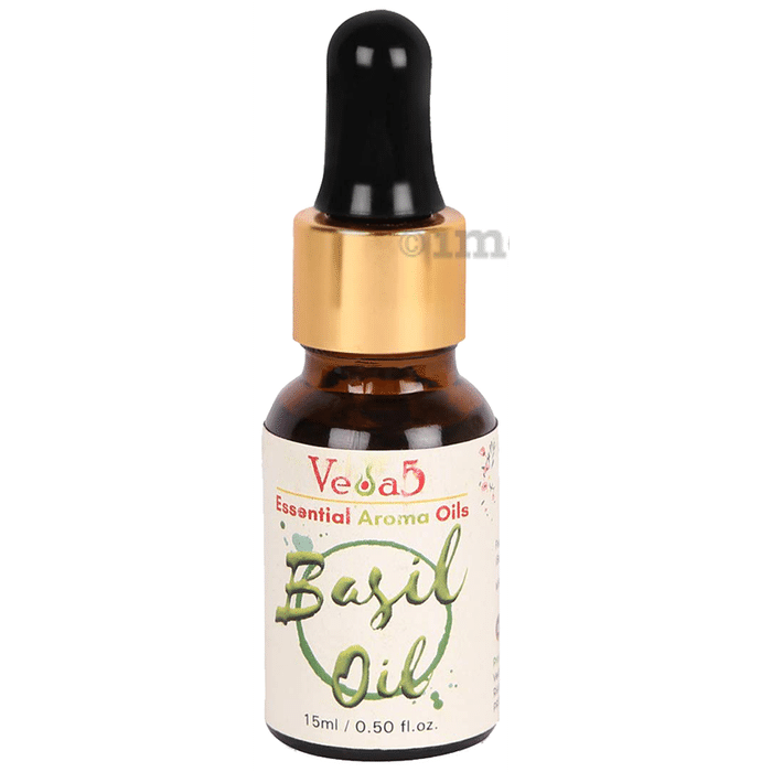 Veda5 Basil Essential Aroma Oil