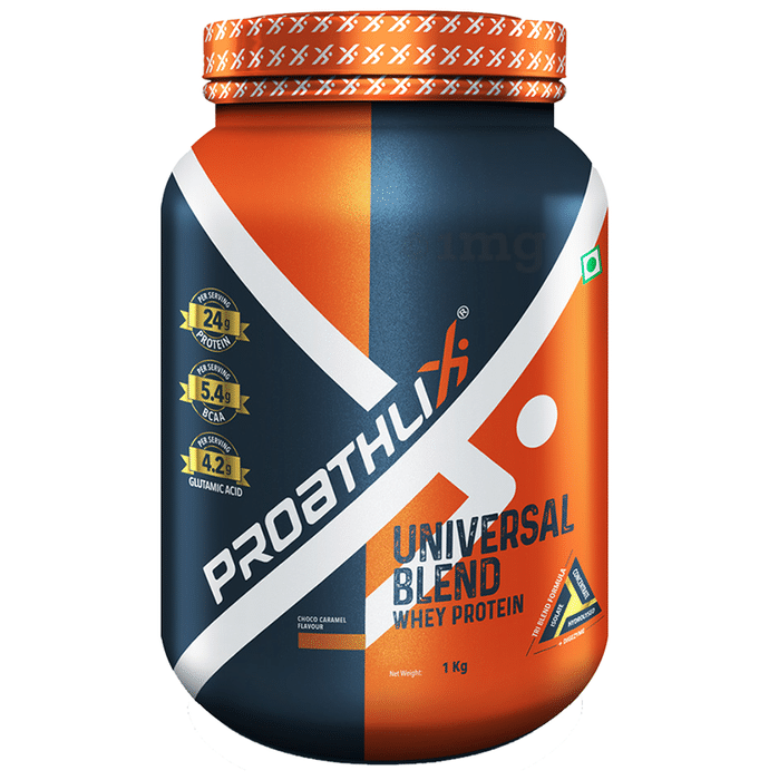 Proathlix Universal Blend Whey Protein Powder Choco Caramel