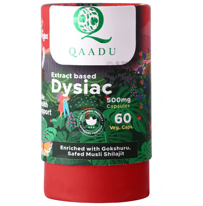 Qaadu Extract Based Dysiac 500mg Capsule
