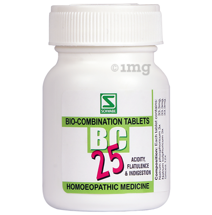 Dr Willmar Schwabe India Bio-Combination 25 (BC 25) Tablet