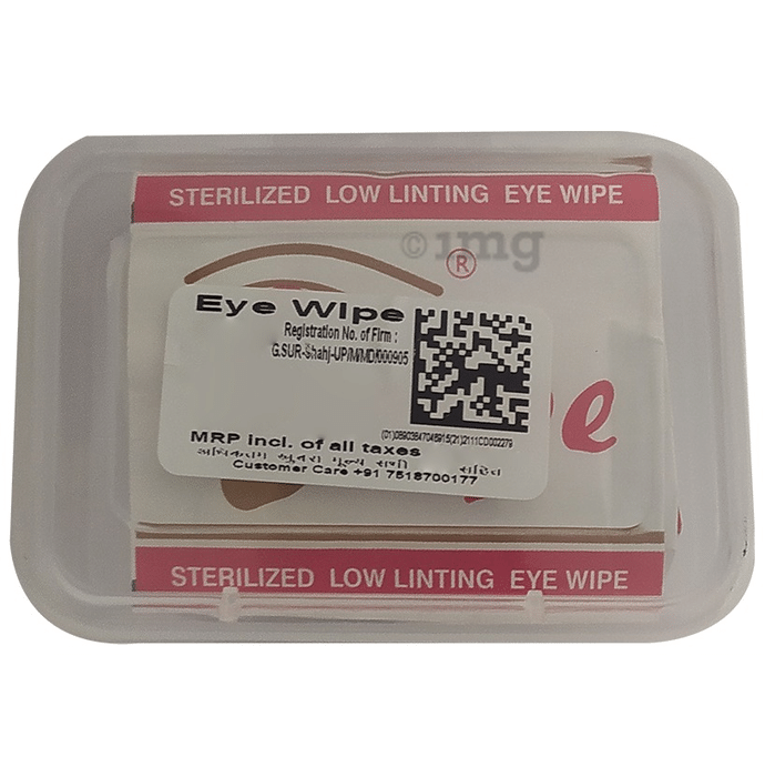 Iwipe Sterilized Low Linting Dry Wipes for Eye Wipes