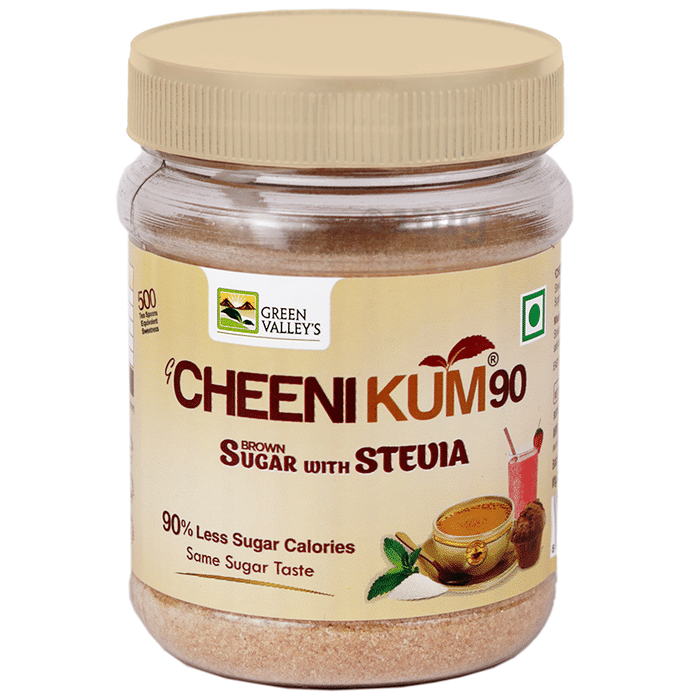 GreenValley's Cheeni Kum 90 Brown Sugar with Stevia