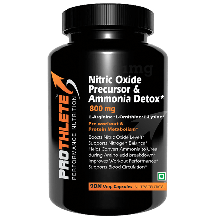 Prothlete Nitric Oxide Precursor & Ammonia Detox Veg Capsule