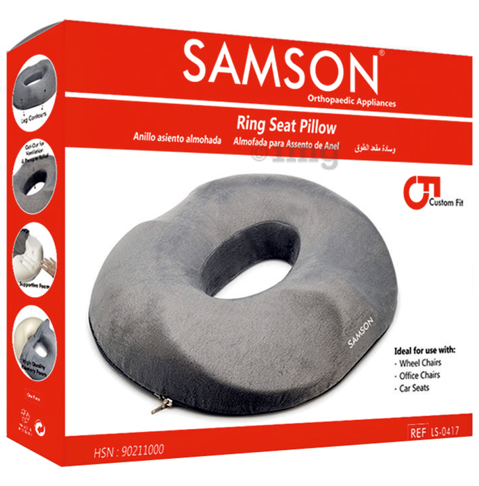 Samson LS0417 Ring Seat Pillow Universal Grey