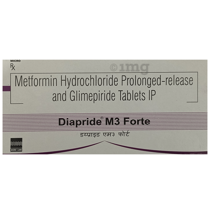 Diapride M3 Forte Tablet PR