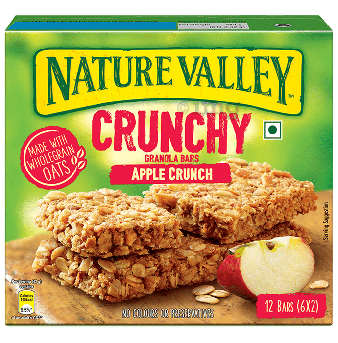 Nature Valley Crunchy Granola Bar (42gm Each) Apple Crunch