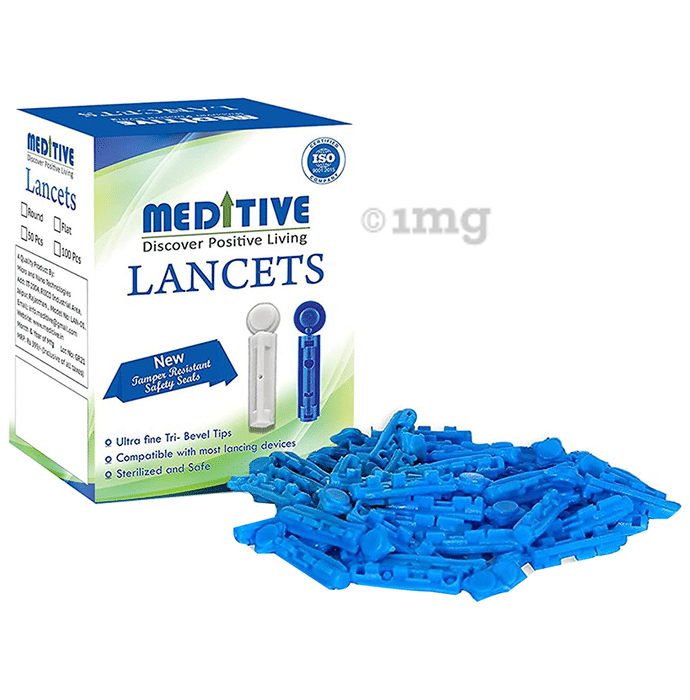 Meditive LAN 01B Round Lancets