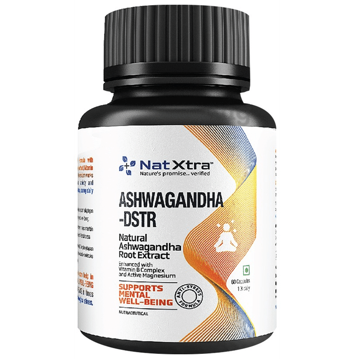 NatXtra Ashwagandha - DSTR Supports Mental Well-Being Capsule