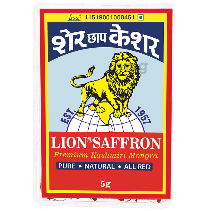 Lion Saffron Premium Kashmiri Mongra