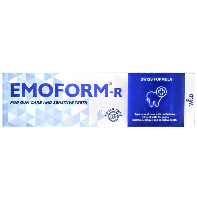 Emoform-R Toothpaste | For Gum Care & Sensitive Teeth Sugar Free
