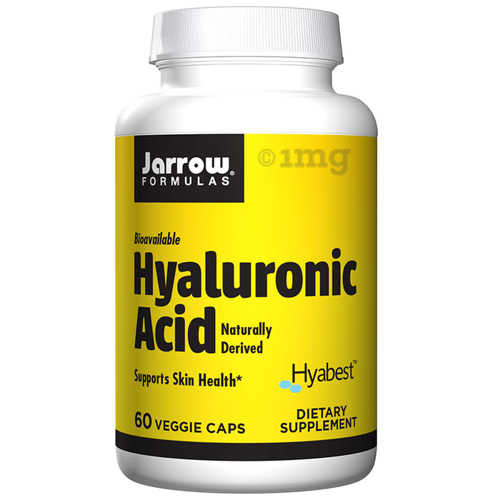 Jarrow Formulas Bioavailable Hyaluronic Acid | Veggie Caps for Skin Health