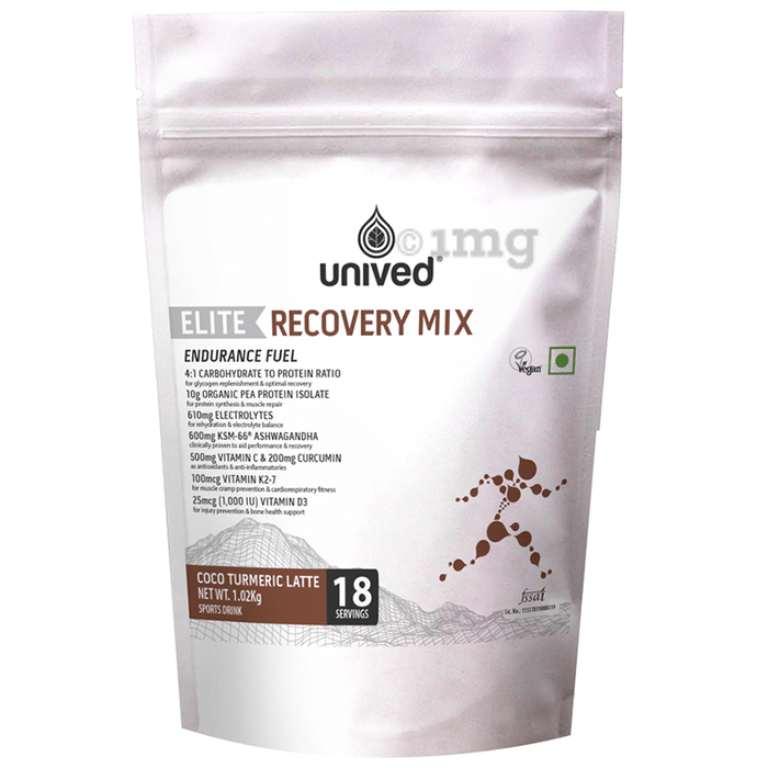Unived Elite Recovery Mix Coco Turmeric Latte