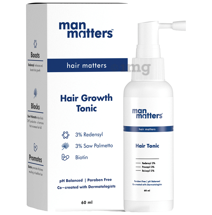 Man Matters Hair Growth Tonic | Paraben-Free