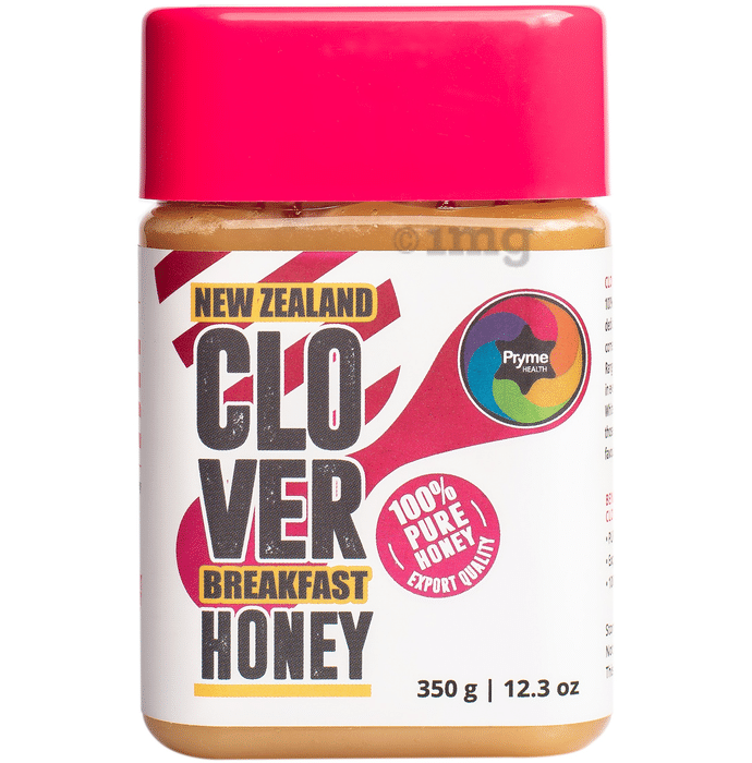 Pryme Health Clover Breakfast 100% Pure New Zealand Honey