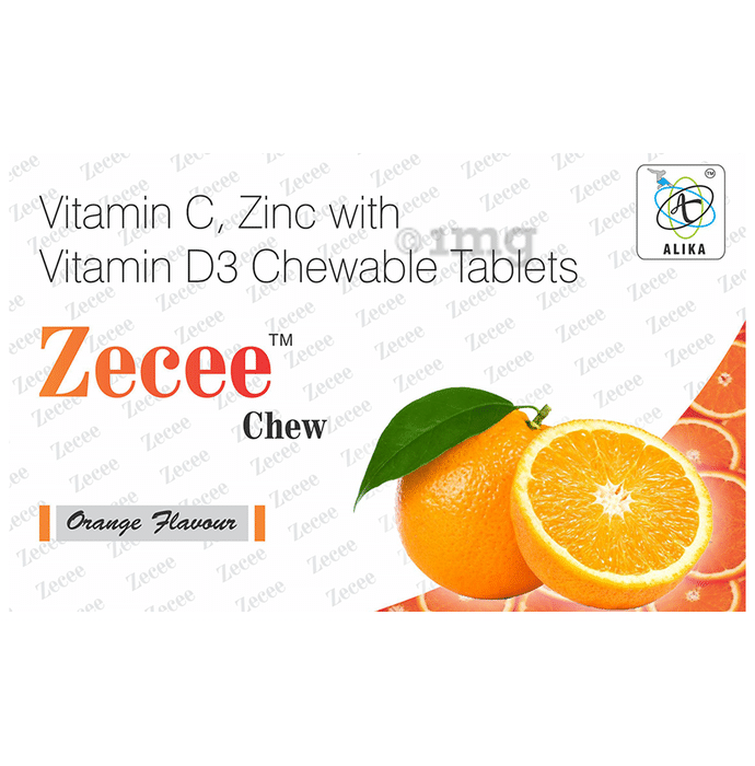 Zecee Chew Chewable Tablet Orange