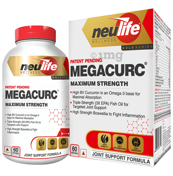 Neulife Megacurc Maximum Strength Softgels