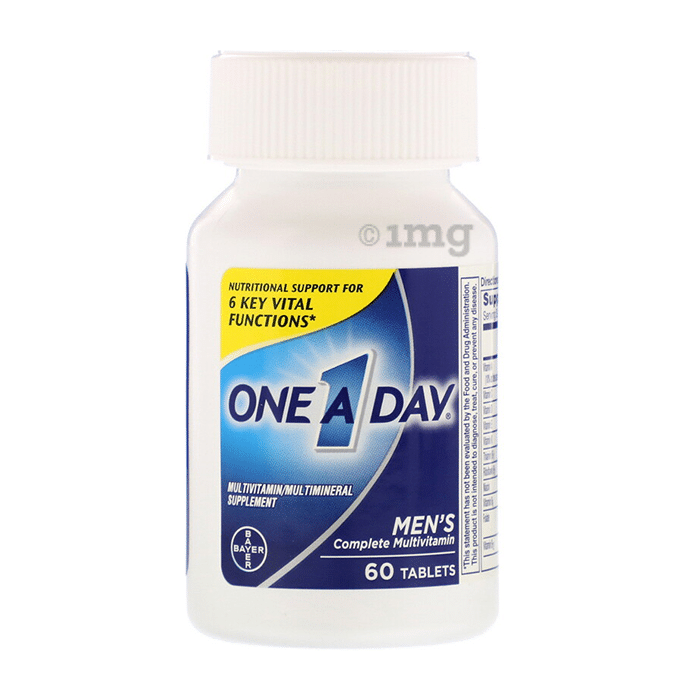 One A Day Bayer Men's Complete Multivitamin Tablet