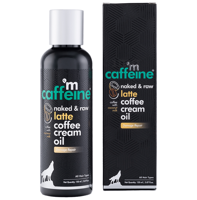 mCaffeine Naked & Raw Coffee Cream Oil Latte
